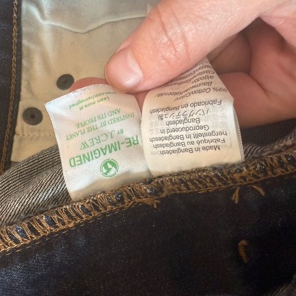 J. Crew Straight Leg Flex Jeans Dark Wash 31 / 30 - Picture 3 of 8